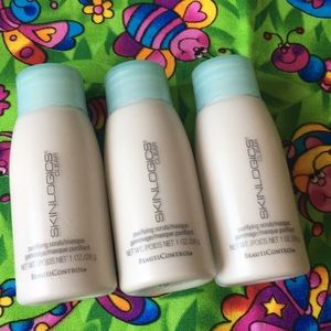 🌺 Travel new skinlogics purifying scrub set 3